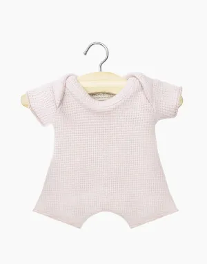 Babies – Petal Honeycomb Knit Shorty Bodysuit