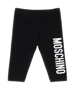 Black Baby Logo Leggings