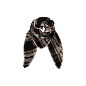 Black Colour Leoni Black Scarf