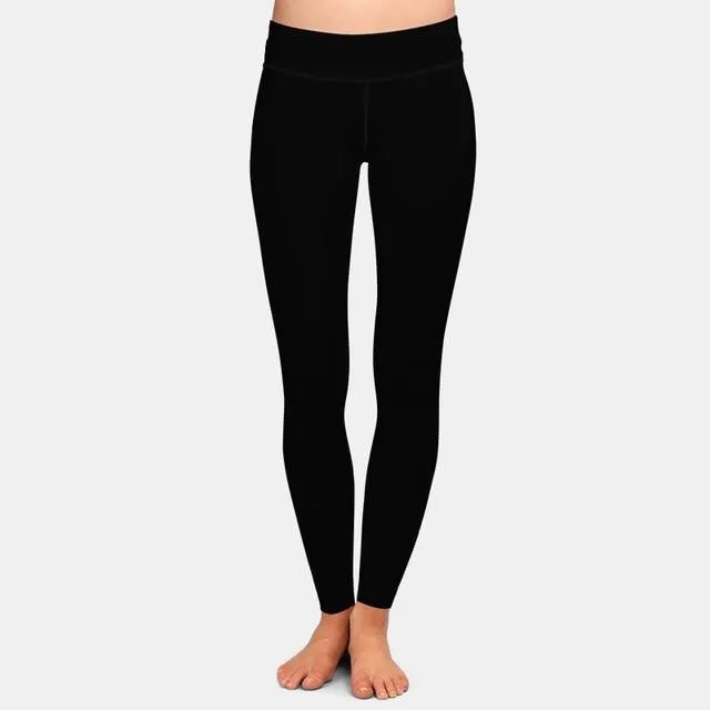 Black High Waist Gym Leggings