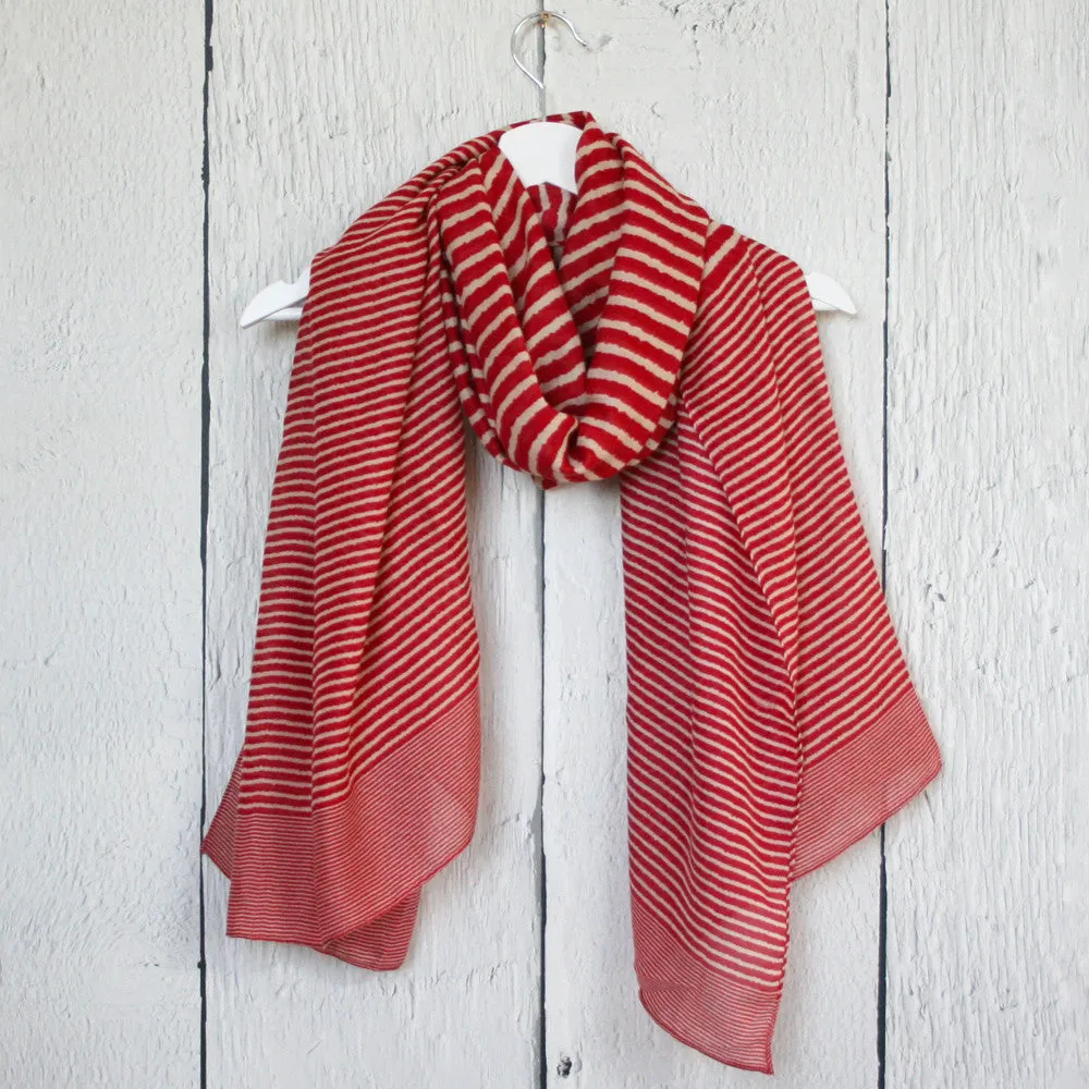 Breton Stripe Scarf