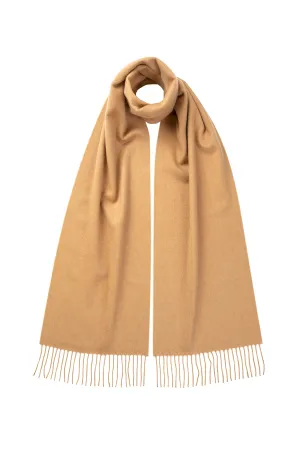 Camel Cashmere Scarf