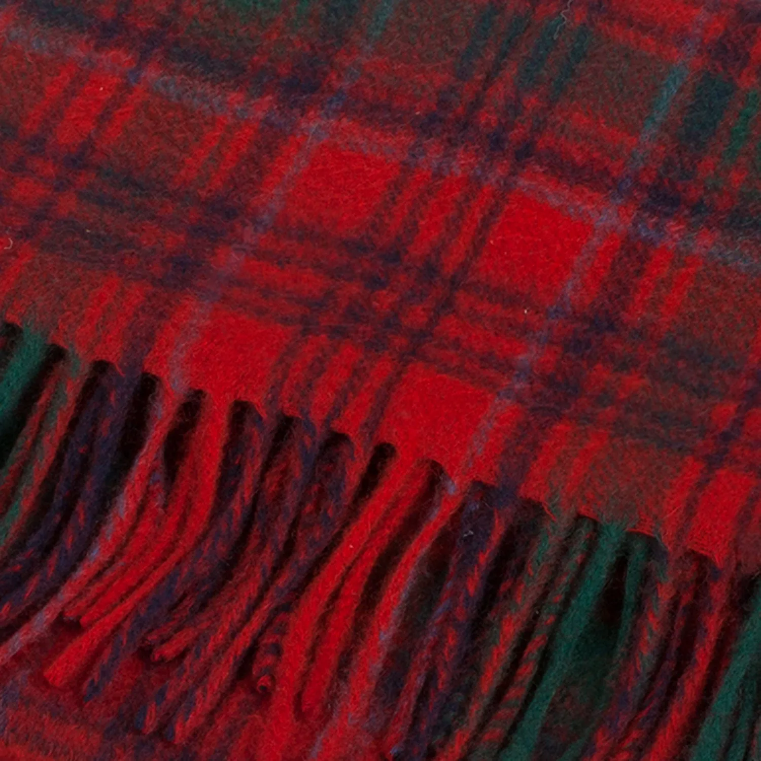 Cashmere Scottish Tartan Clan Scarf  Grant