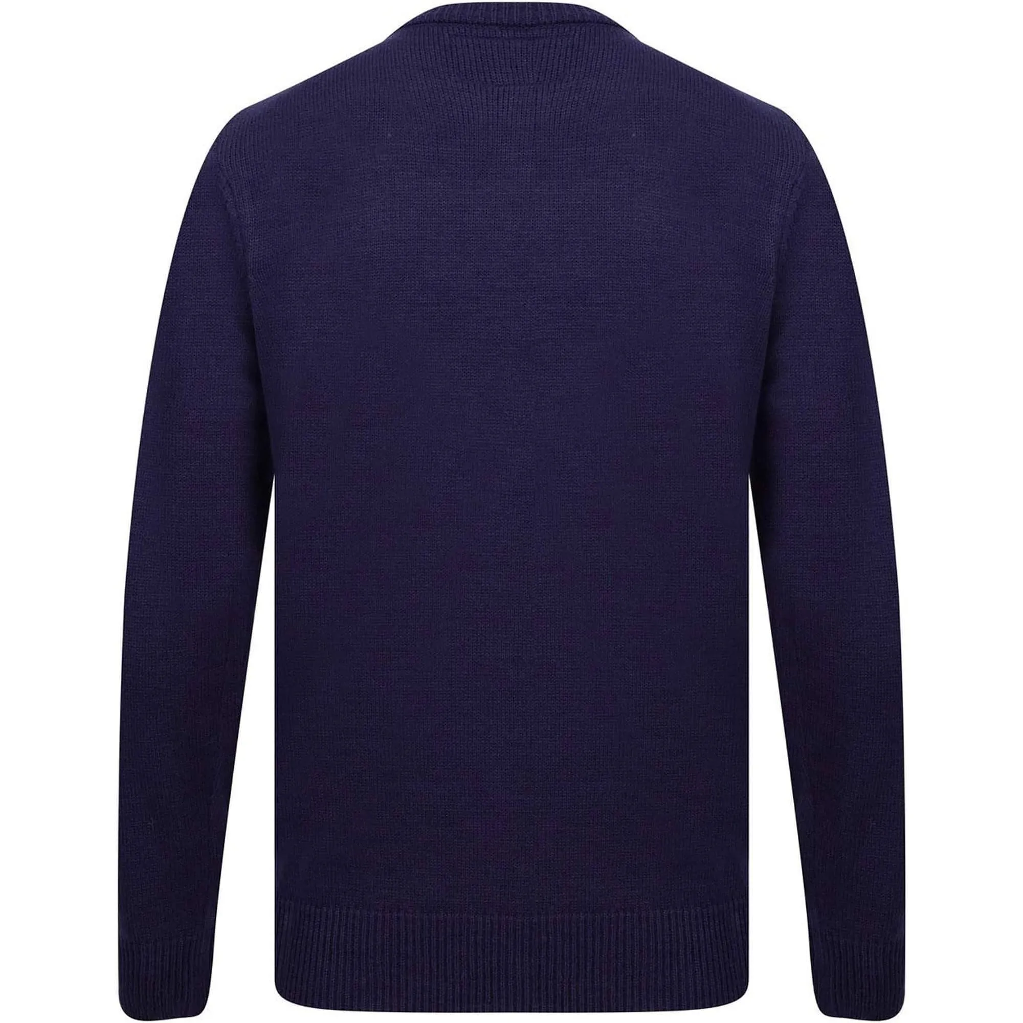 Christmas Polar Jumper Mens Christmas Jumper - Navy