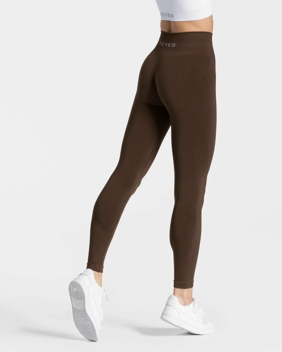 Classy Leggings "Dunkelbraun"