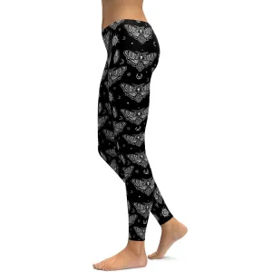 Death's Head Hawkmoth Leggings