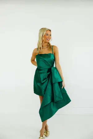 Diana Mini Dress - Hunter Green