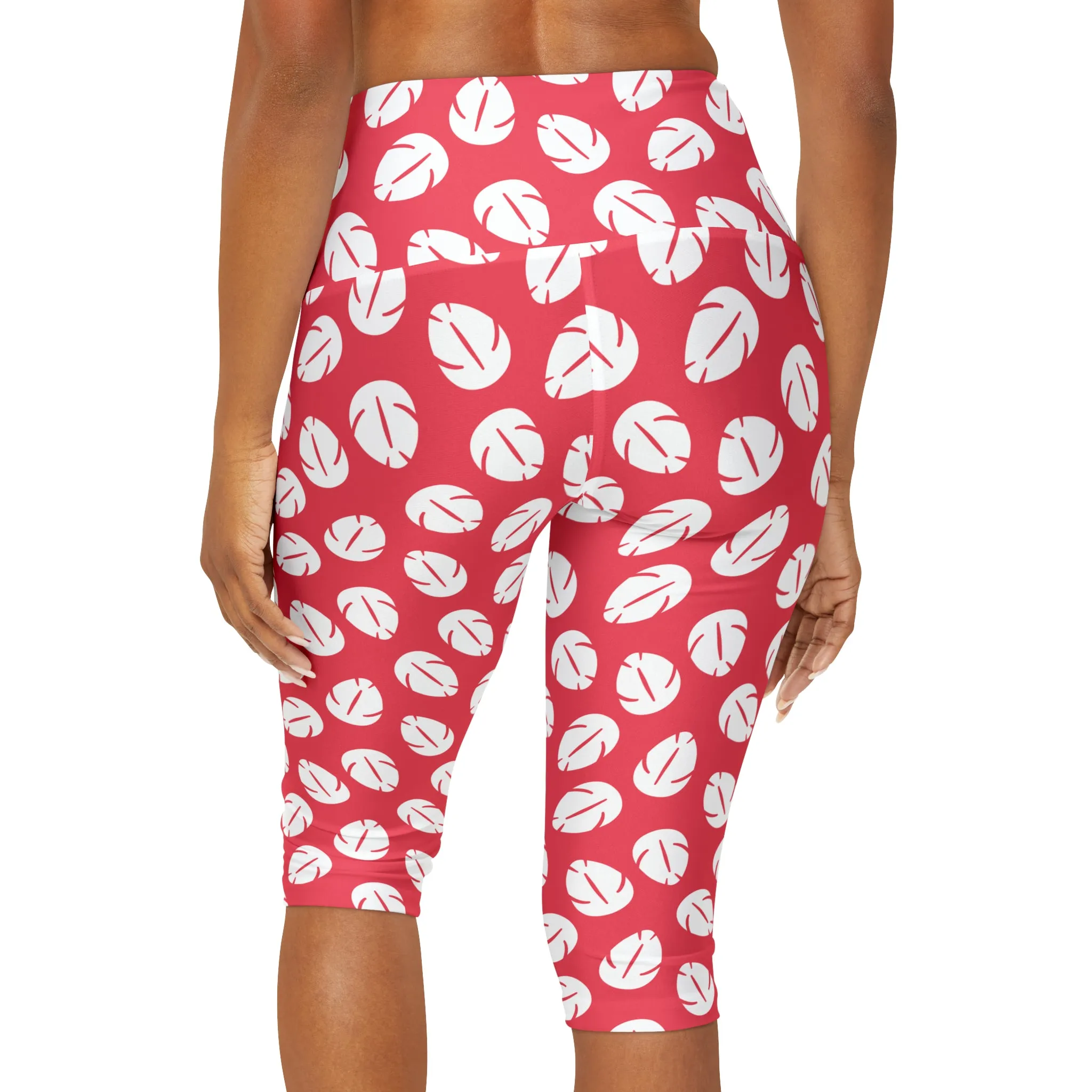 Disney Lilo And Stitch Lilo's Dress Athletic Capri Leggings