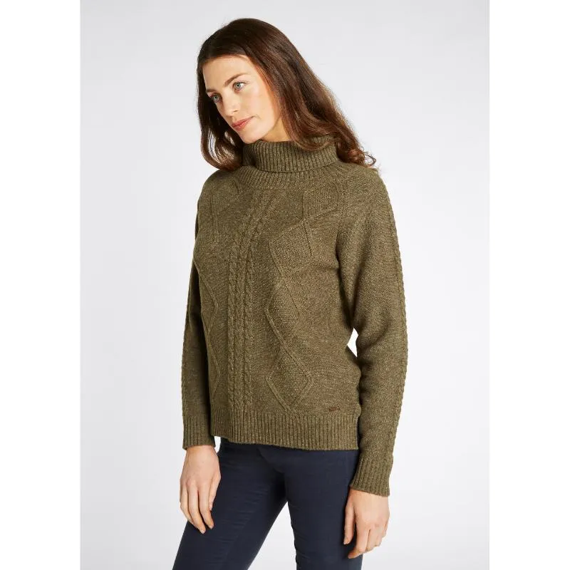 Dubarry Kirkwood Ladies Knit Jumper - Dusky Green