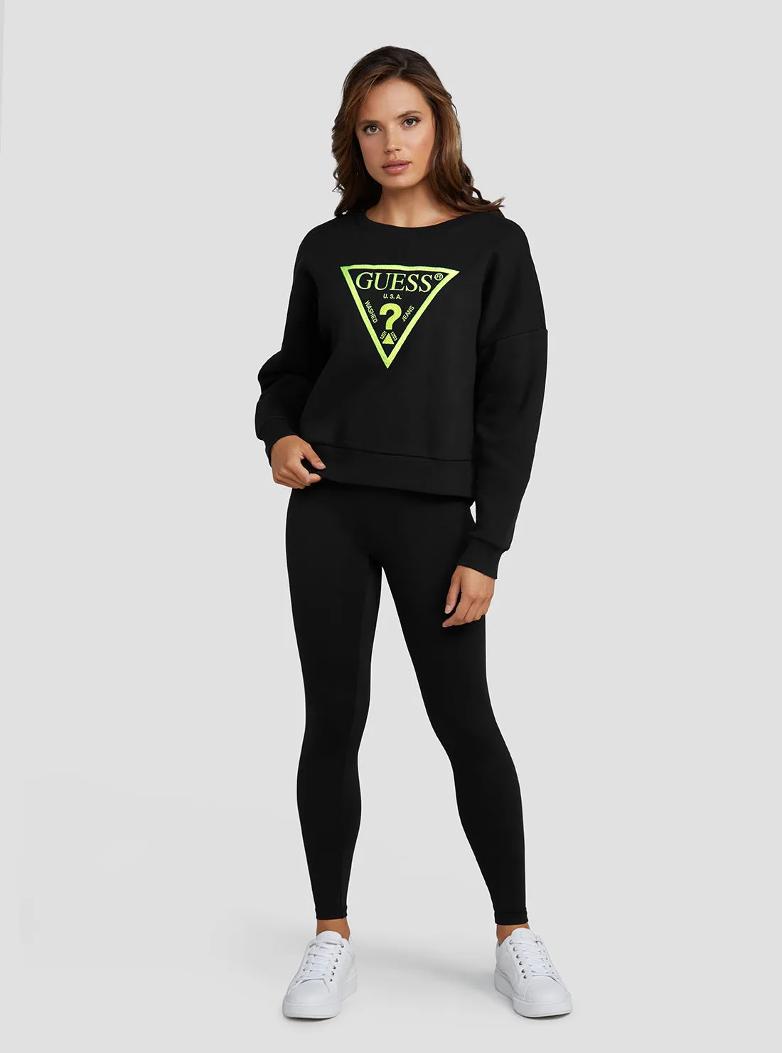 Eco Black Ane Logo Jumper