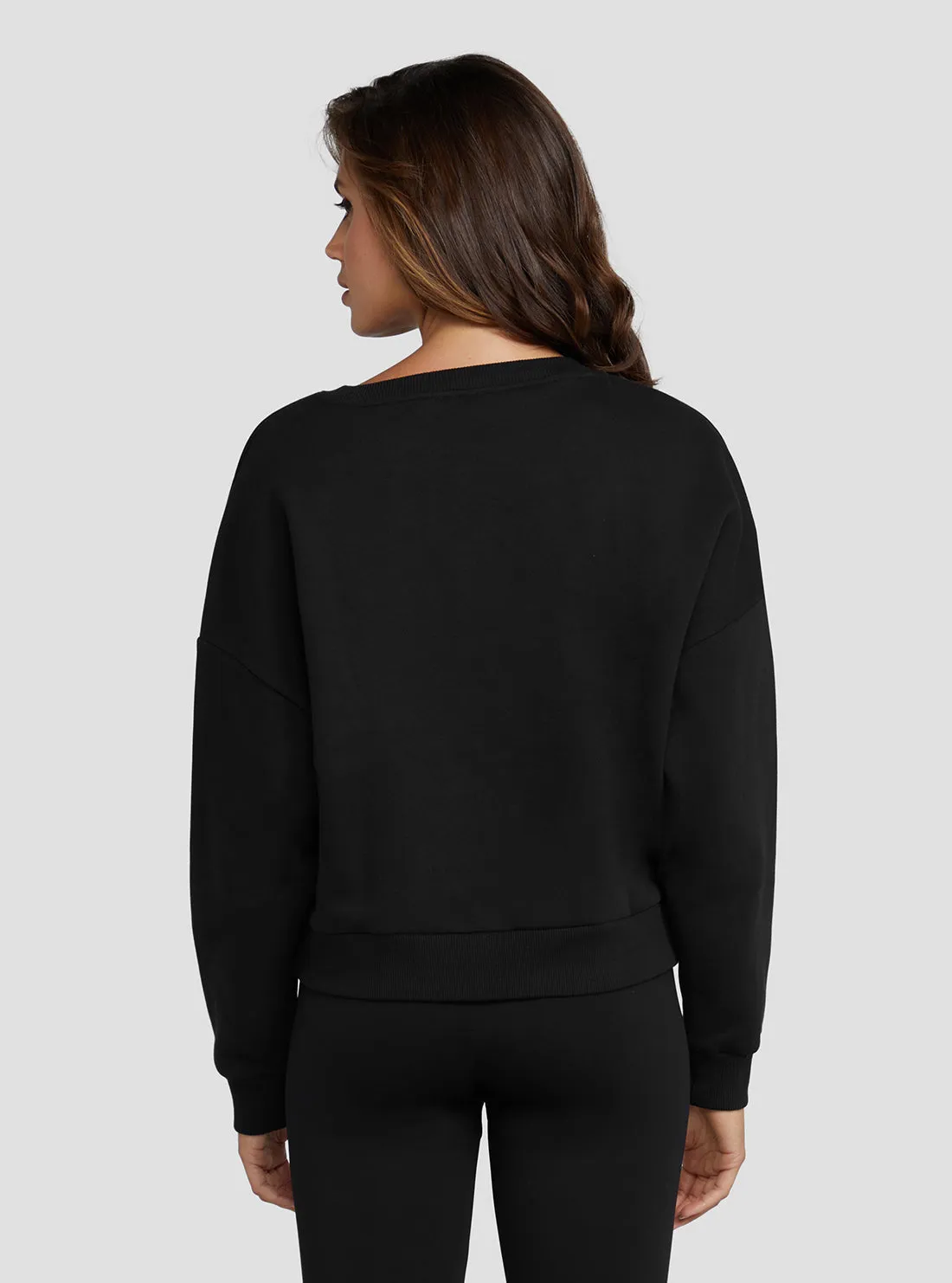 Eco Black Ane Logo Jumper