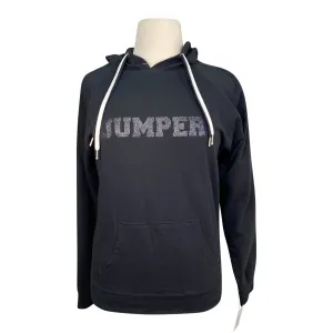 Equine & Design 'Jumper' Hoodie in Black - Women's XS