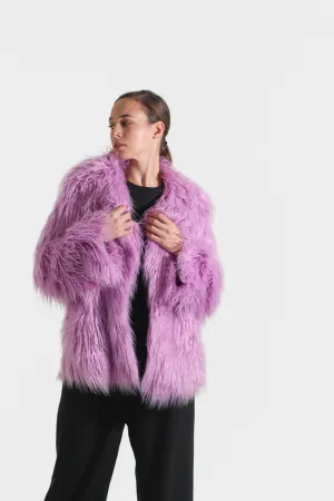 Faux-fur jacket HARPER