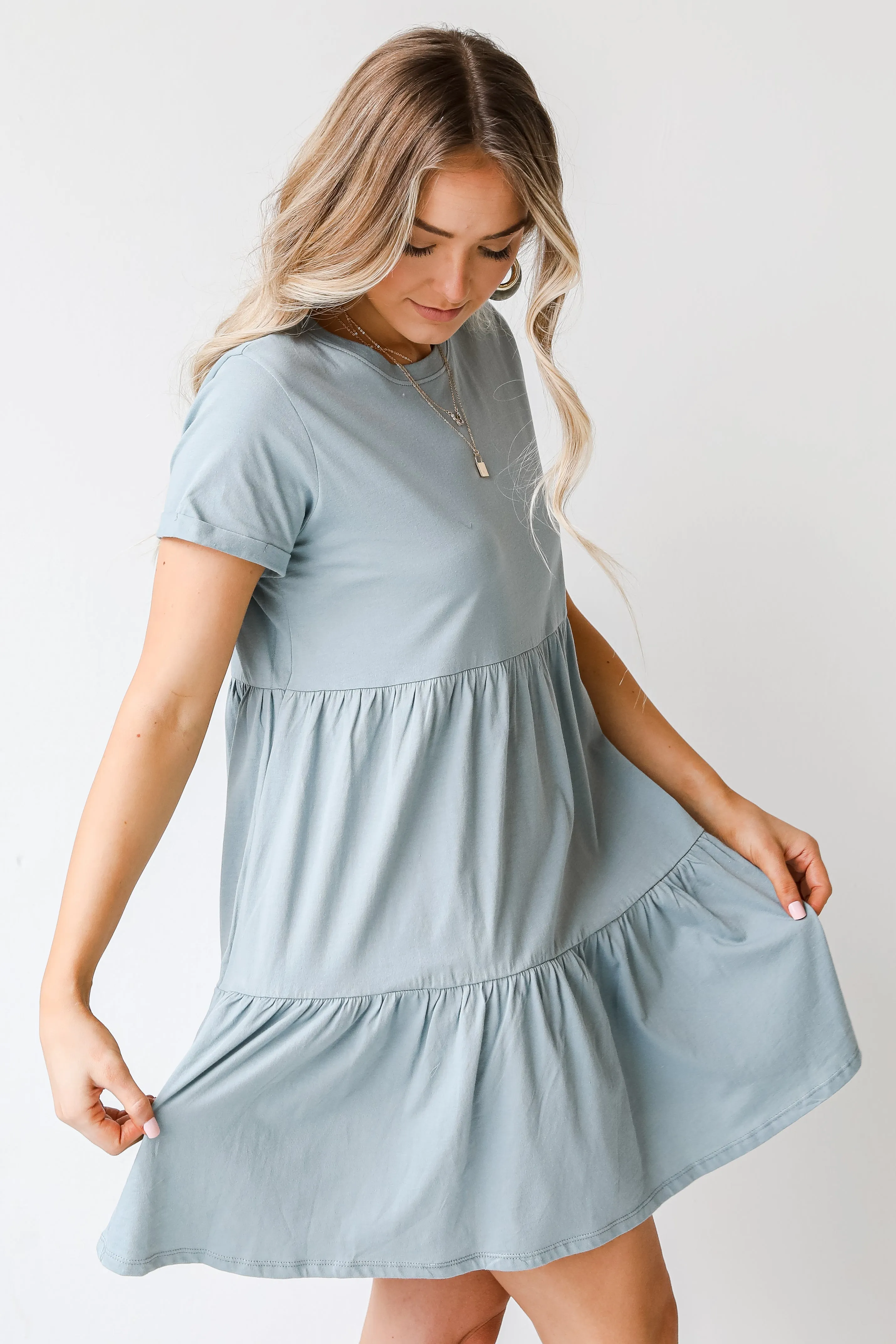 Feeling Cute Tiered Babydoll Dress