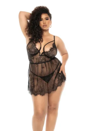 Flaunt IT, Chica- Curvy Size Babydoll