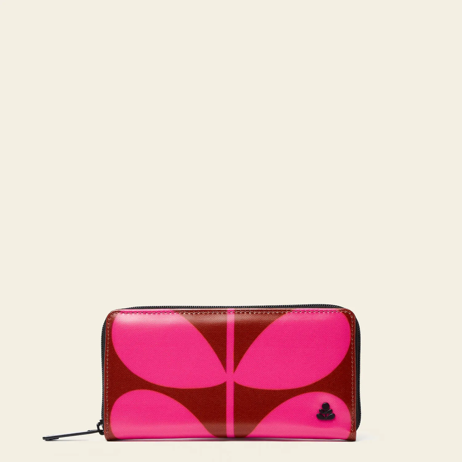 Forget Me Not Wallet - Solid Stem Cerise