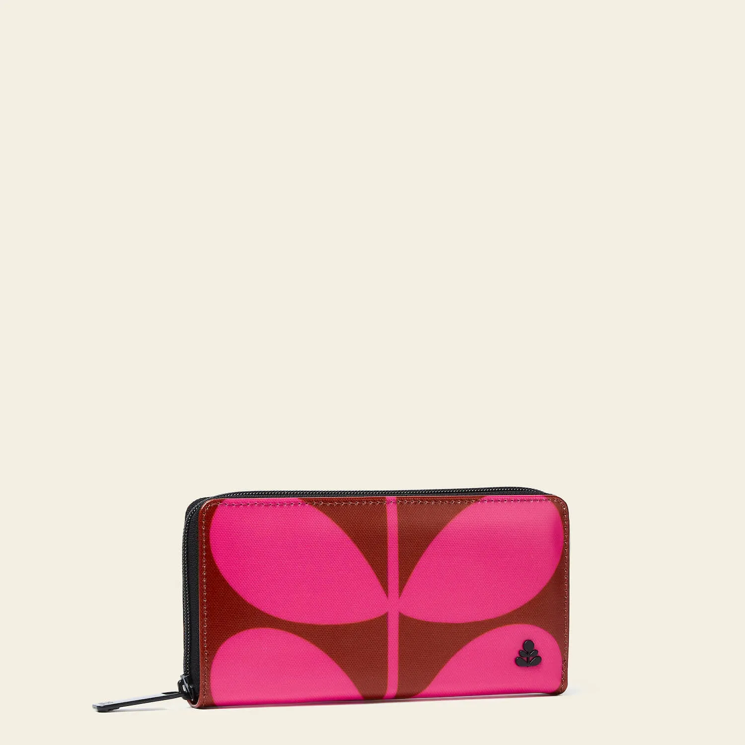 Forget Me Not Wallet - Solid Stem Cerise