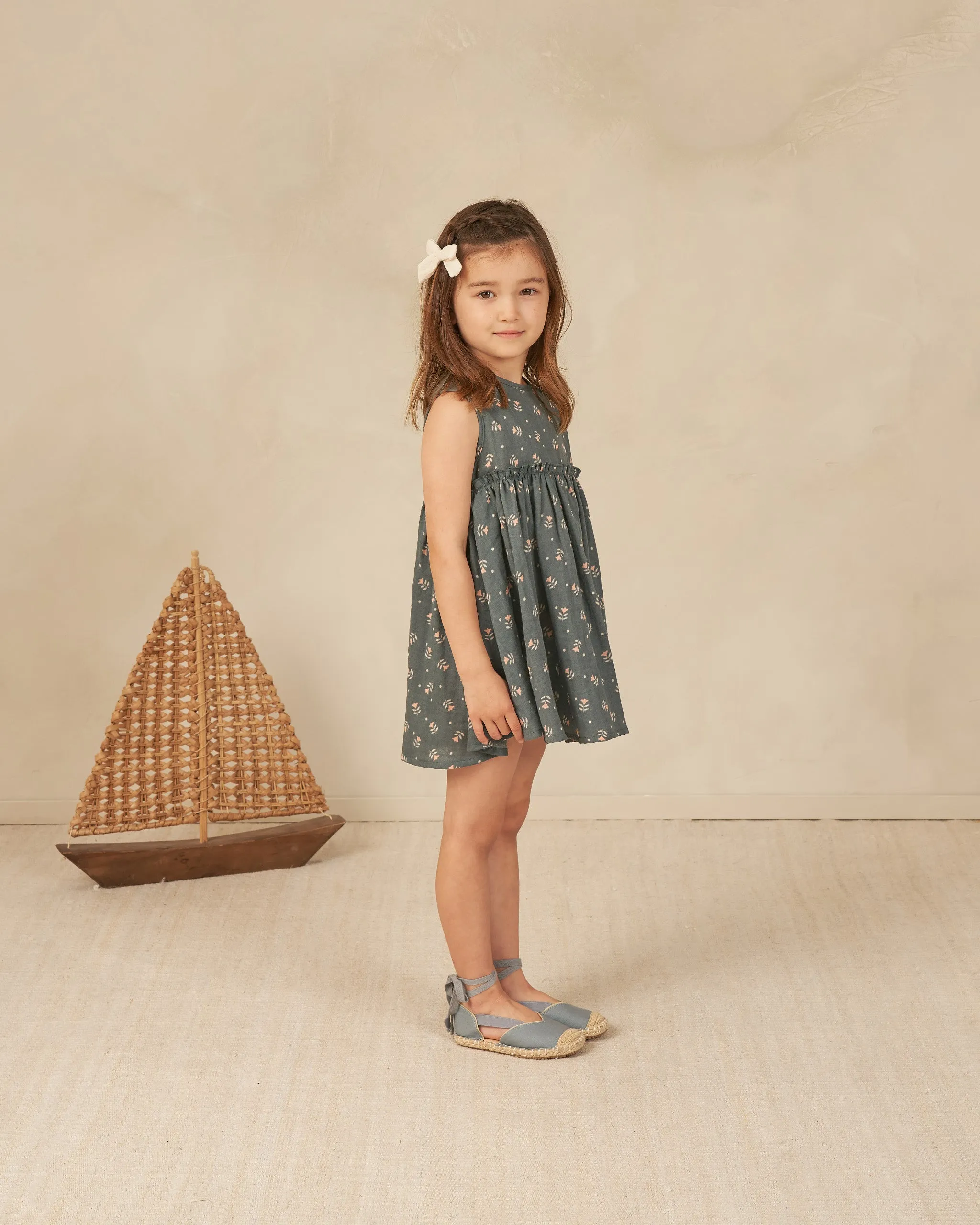 Harper Dress || Morning Glory - LAST ONE 6/12M