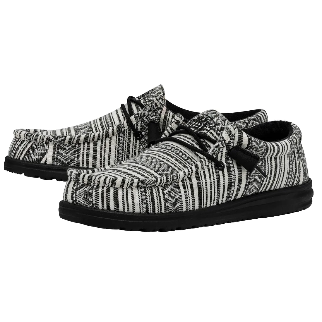 Hey Dude Wally Serape Black Gravel