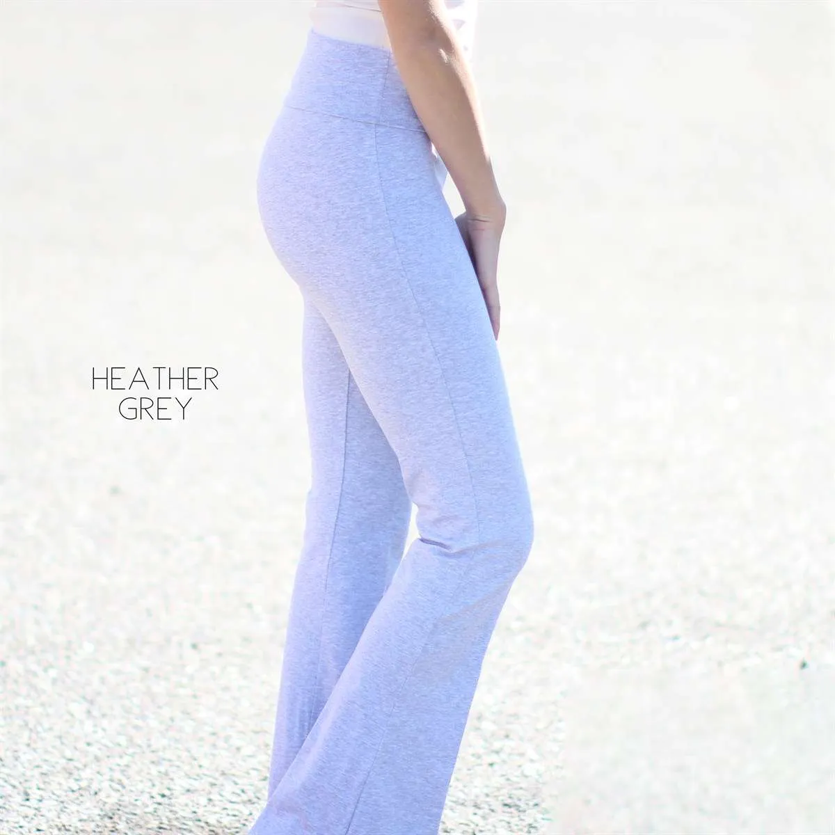 High Waist Flared Leggings | S-L