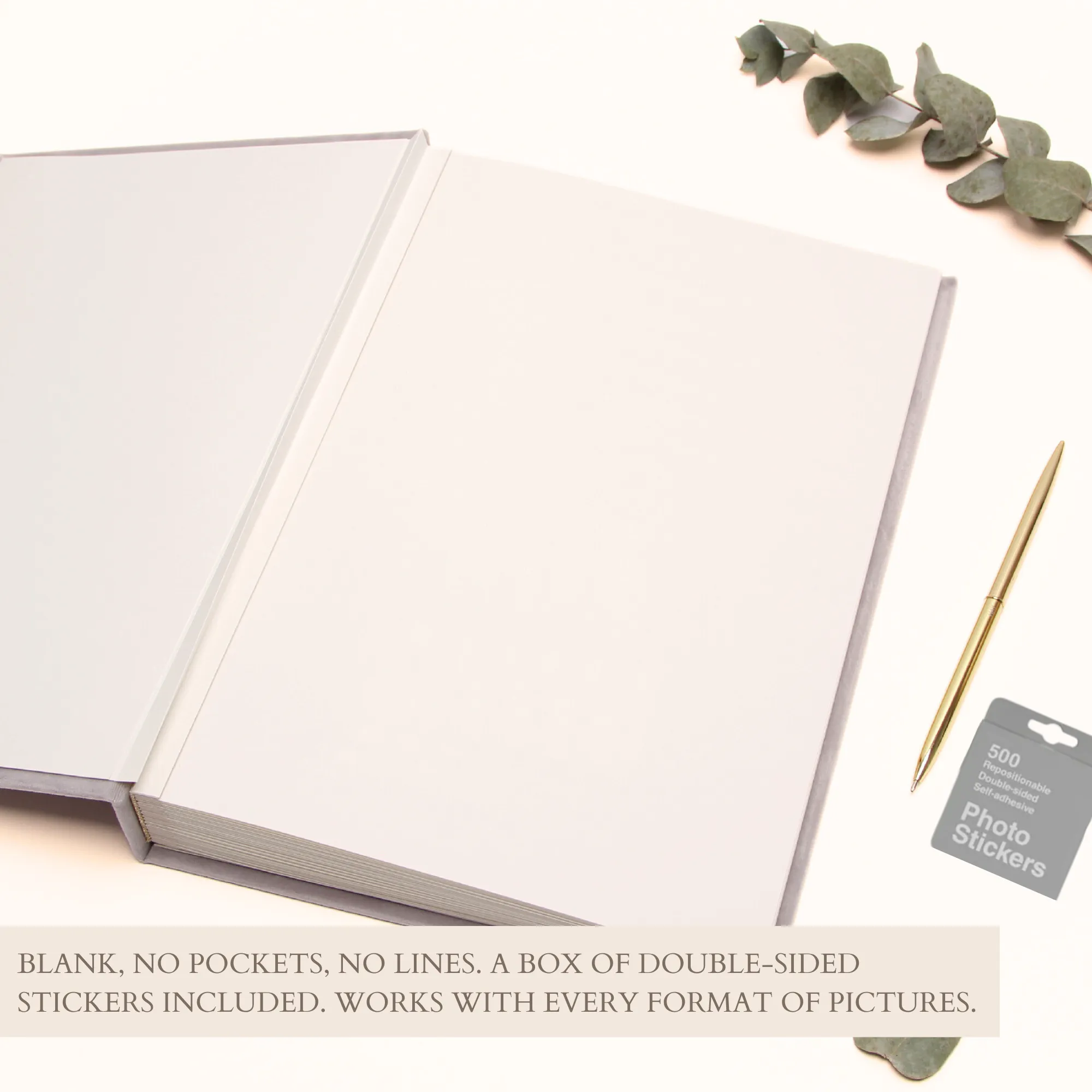 Ivory   White Velour | Guest Book