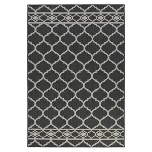 Lattice Grey Rug