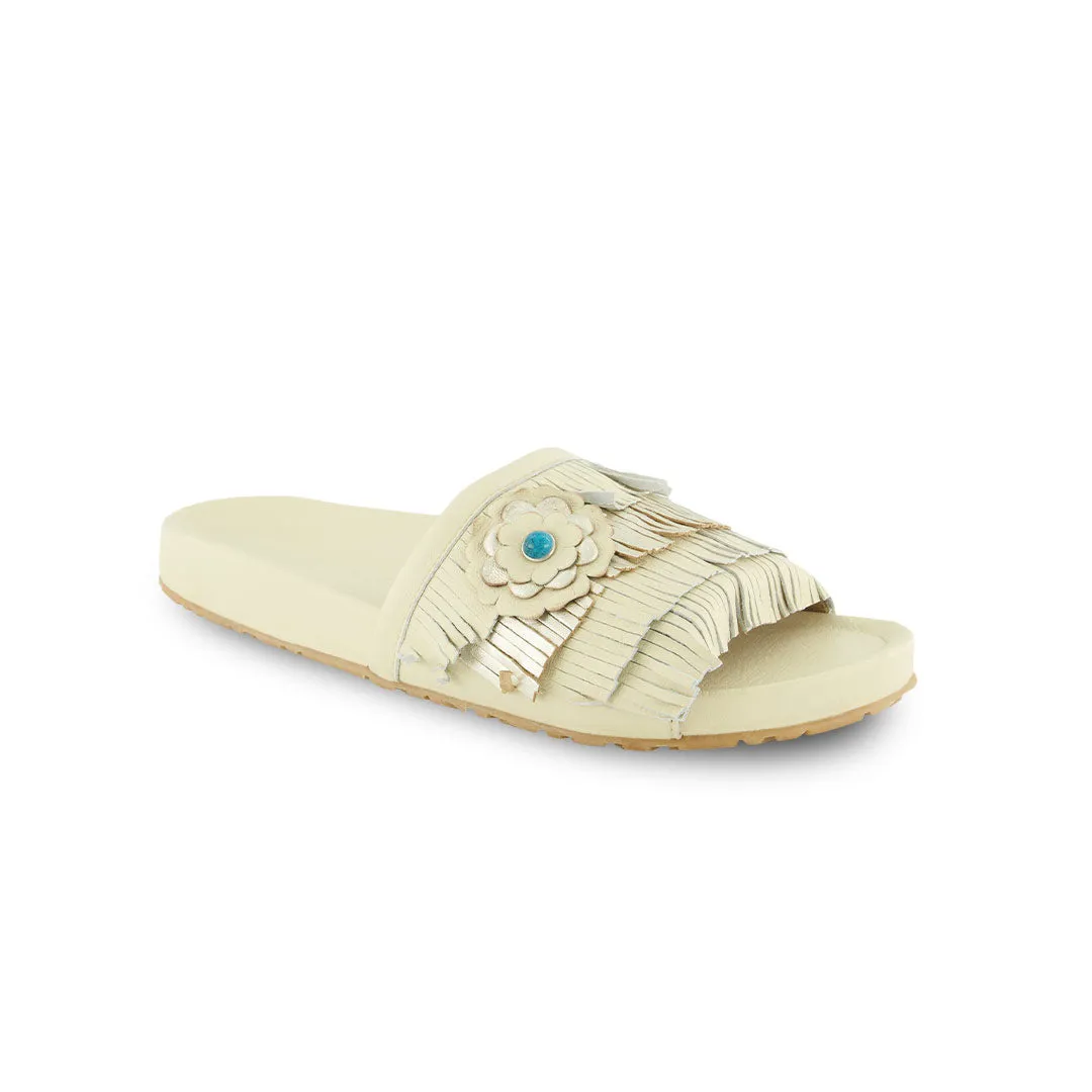 Manitobah - Women's Wasaga Fringed Slides (4061232)