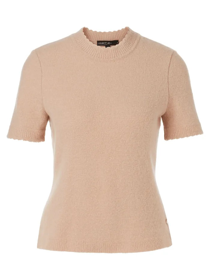 Marc Cain Collections Short Sleeved Camel Jumper XC 41.62 M30 COL 612