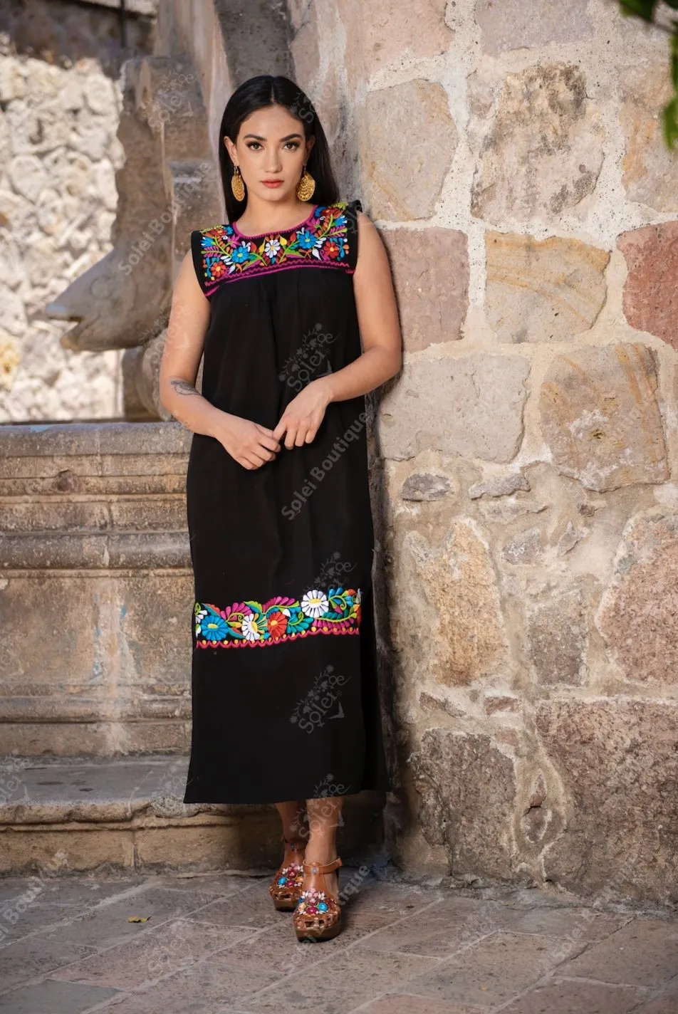 Maxi Tehuacan Dress