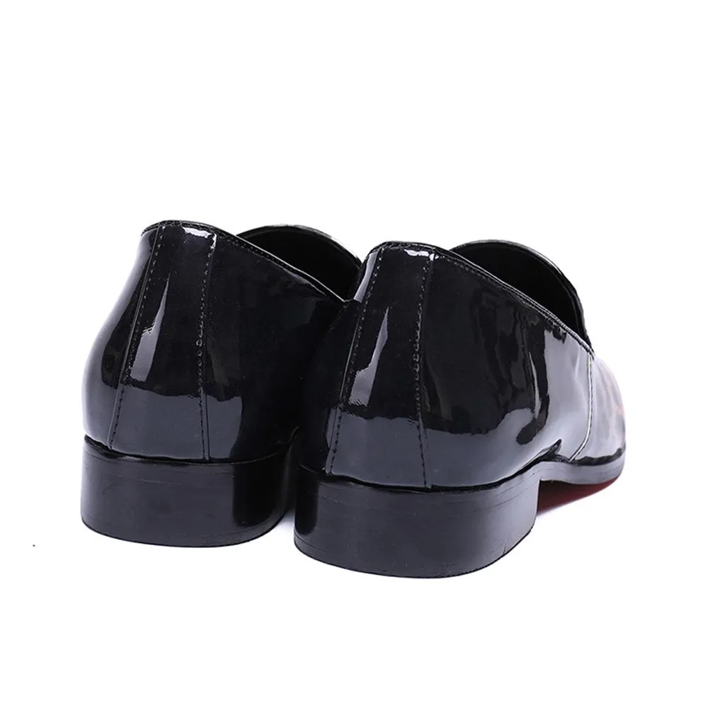 Men Slip On Two Tones Loafer Shoes