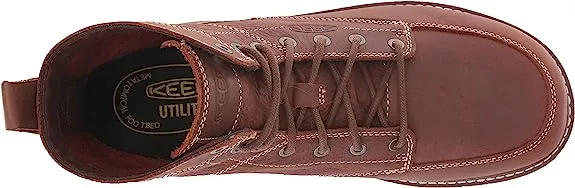 Men's Keen Utility 6" Gingerbread, San Jose Wedge Sole, EH, SR Soft Toe Boot