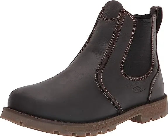 Men's Keen Utility Seattle Romeo Brown, EH, SR, Mid Pull On Leather Soft Toe Boot