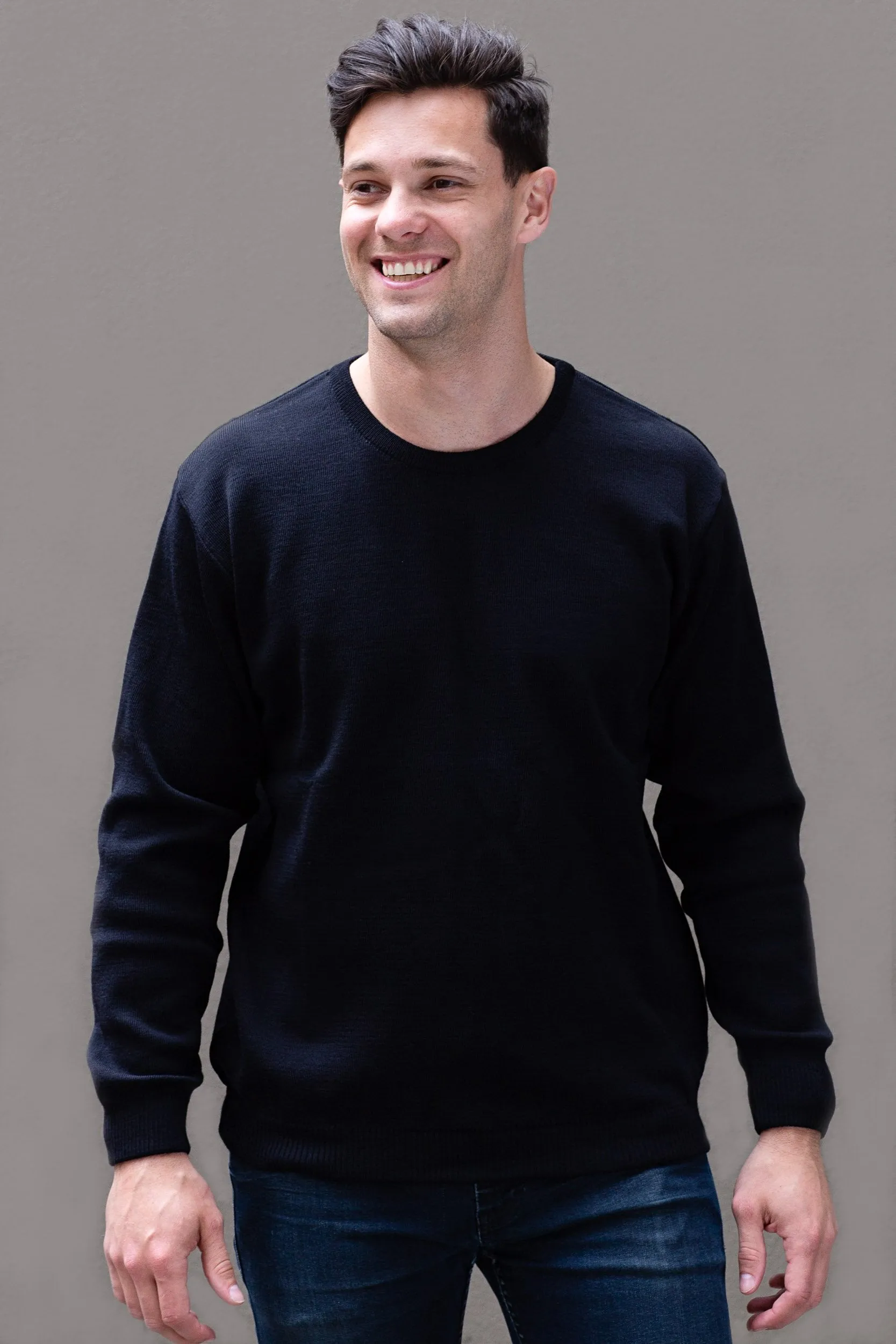 Mid-Weight Crew Neck Jumper