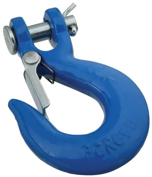 National Hardware 3243BC Series N265-470 Clevis Slip Hook with Latch, 2600 lb Working Load, Steel, Blue :EA: QUANTITY: 1