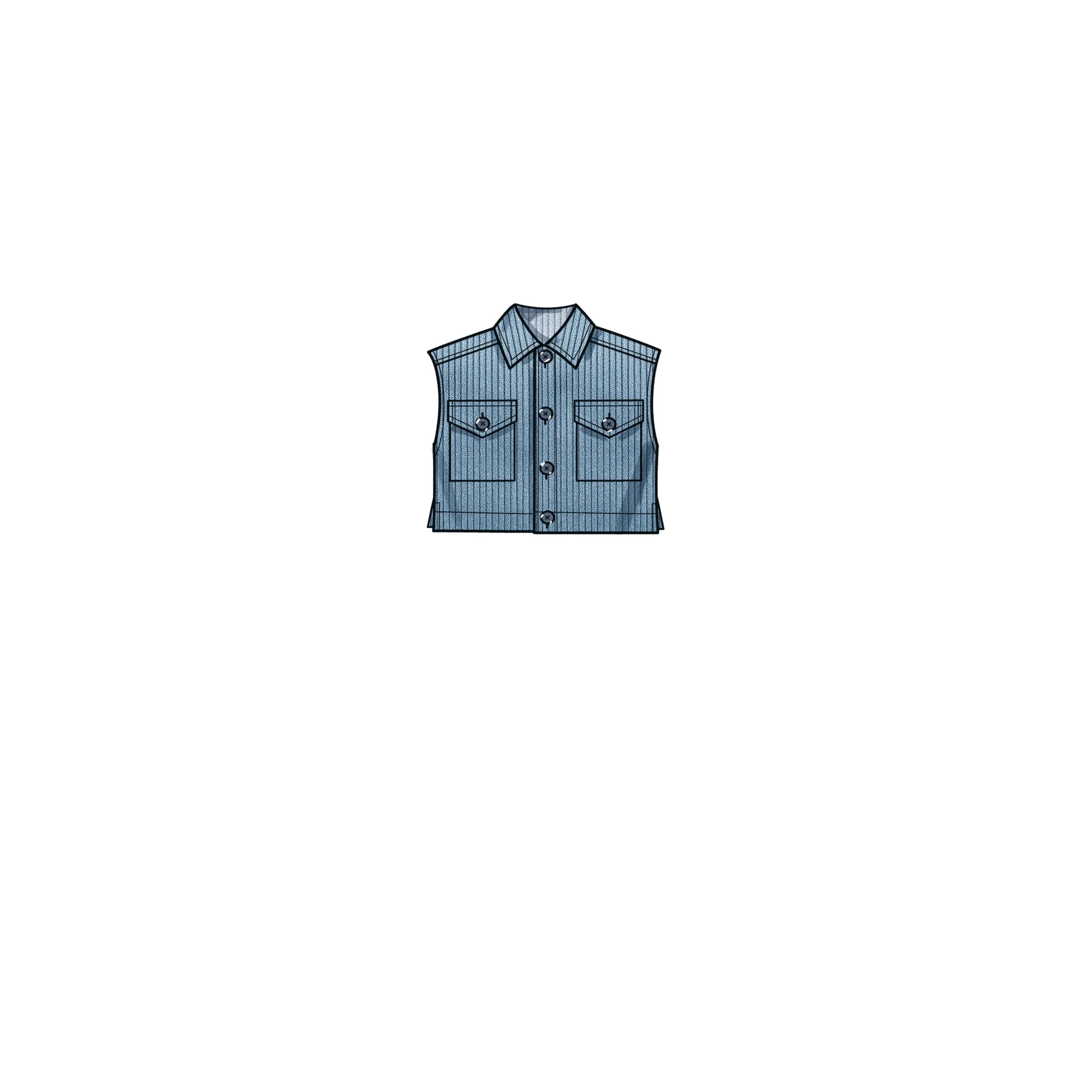 Newlook Pattern Un6746 Children's Knit Top, Jacket, Vest and Cargo Pants