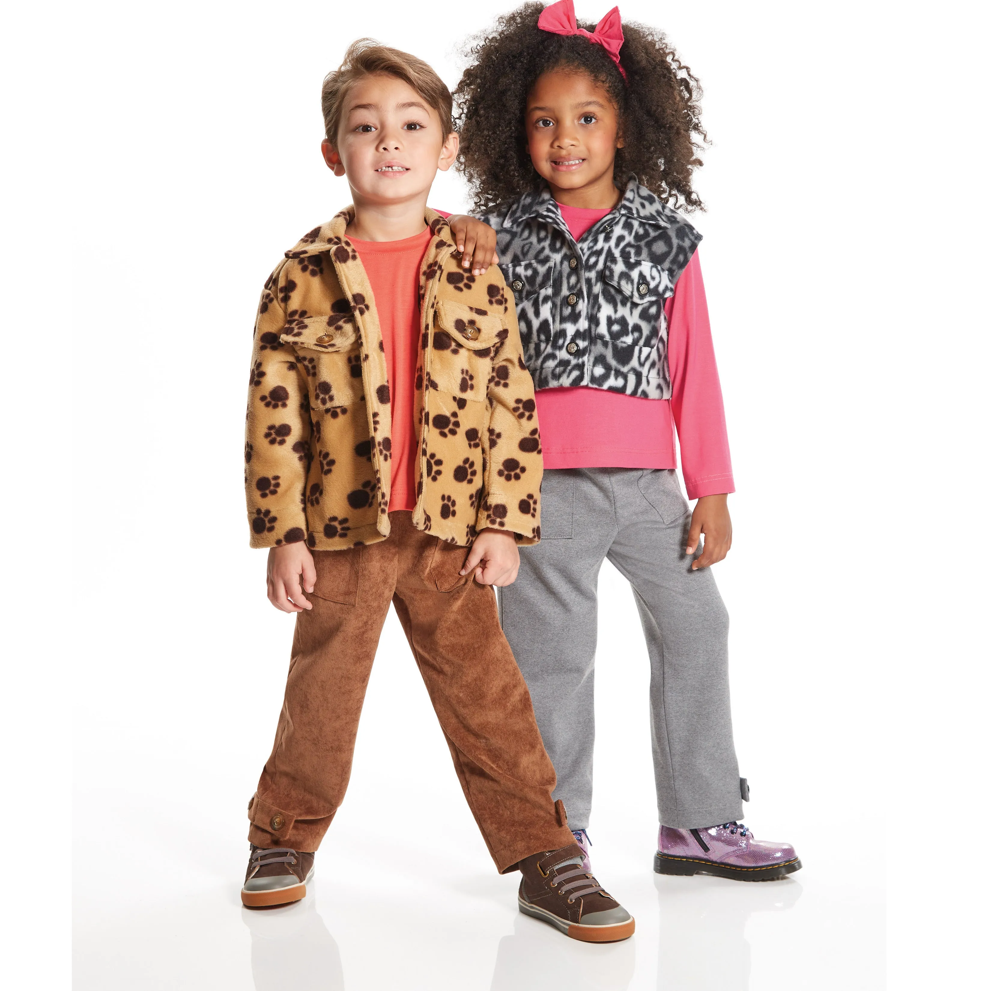 Newlook Pattern Un6746 Children's Knit Top, Jacket, Vest and Cargo Pants