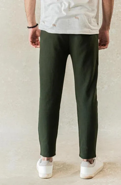 Olive Jogpants (High Waist)