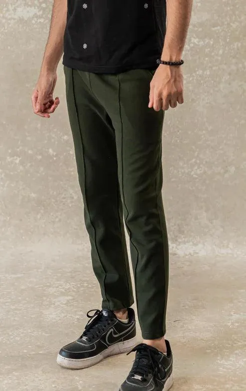 Olive Jogpants (High Waist)