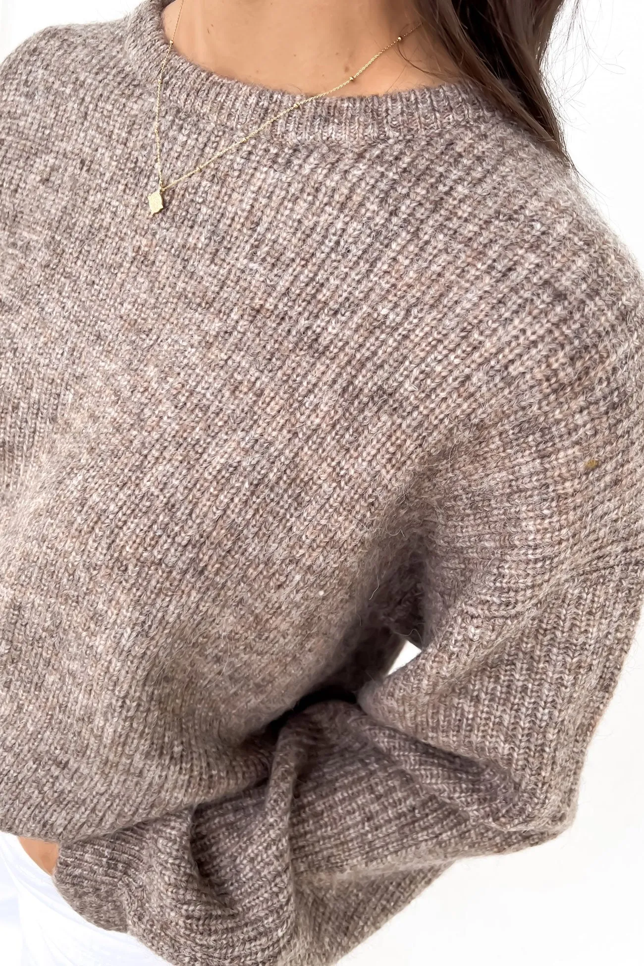 Quinn Knit Jumper Oatmeal