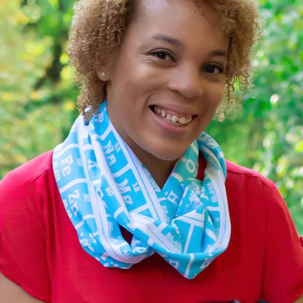 "Elements of Style" Periodic Table Infinity Scarf