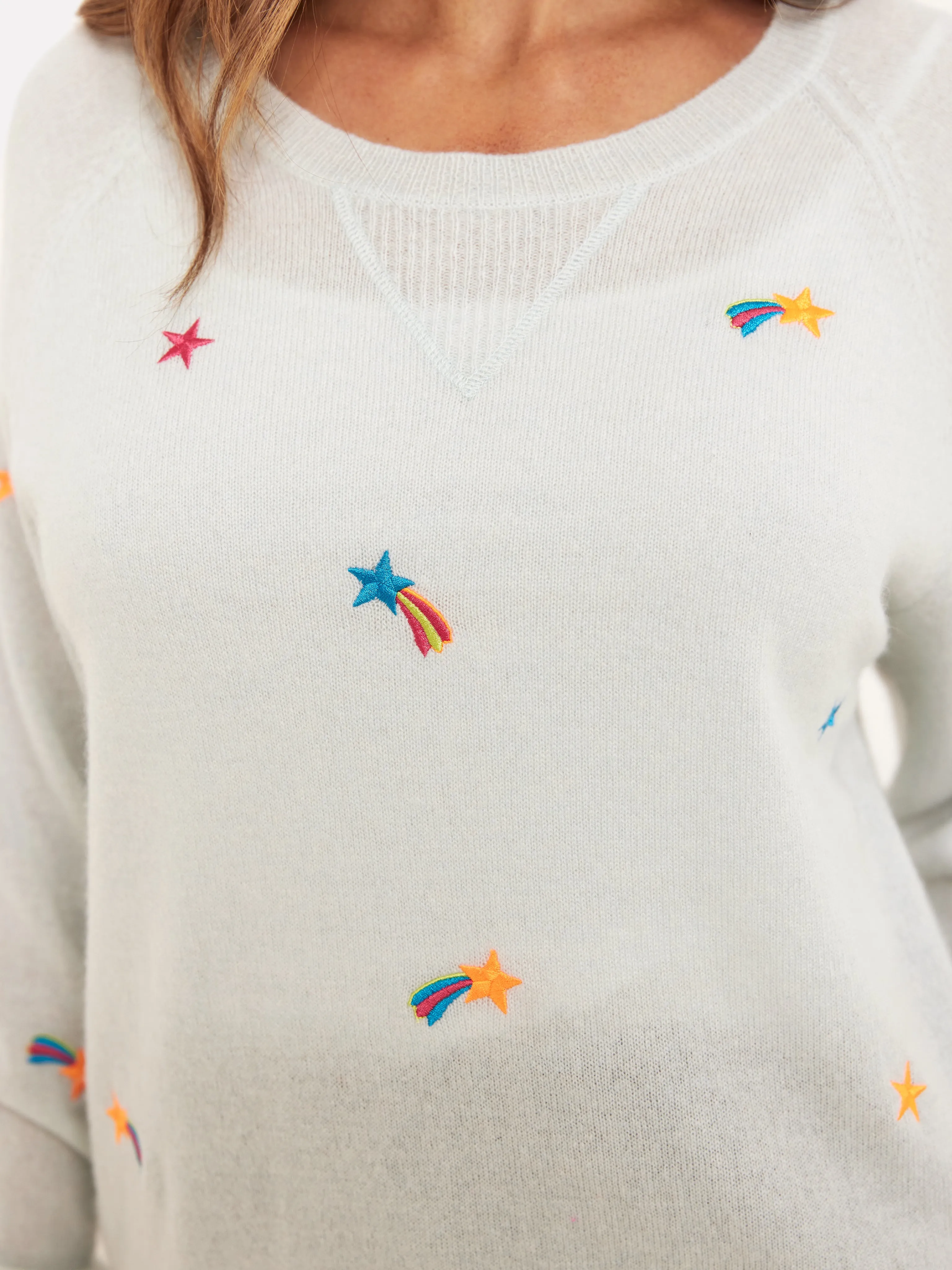 Shooting Star Cashmere Crew Neck