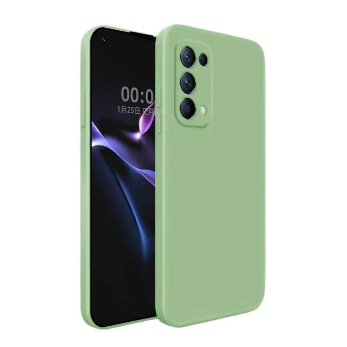 Silicone Case for Oppo Find X3 Lite - Light Green