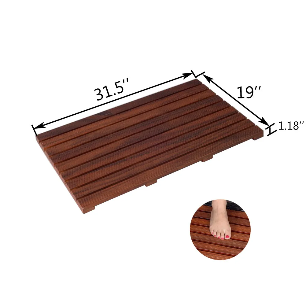 Teak Bath Mat Non Slip Bath Mat SPA Mat Bathroom Door Mat