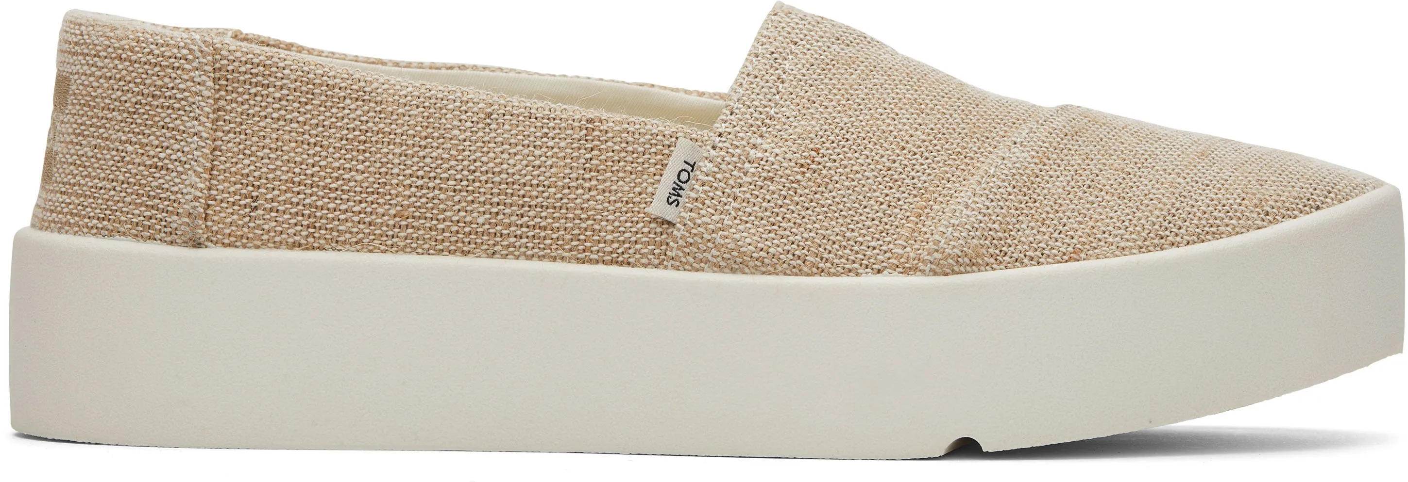 Verona Slip-On Sneaker - Natural Undyed Heritage Canvas